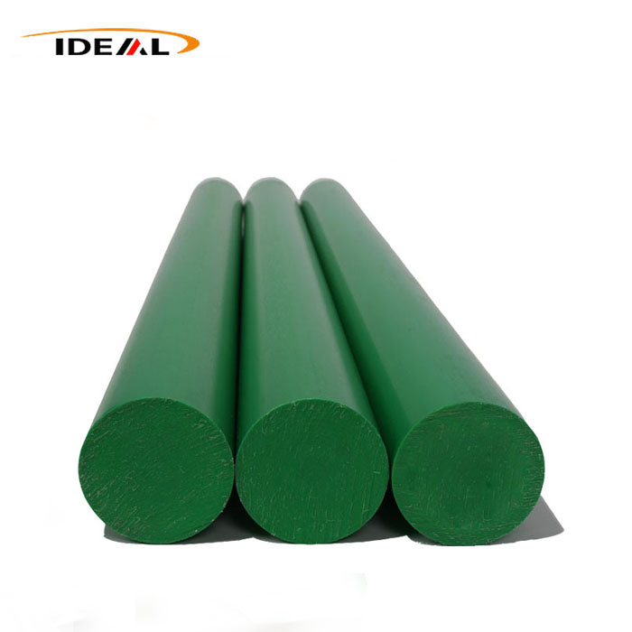 Delrin Green Rod at Sheet