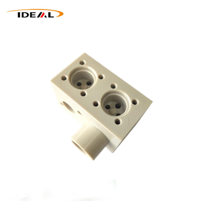 CNC machining victrex peek 450g machined parts